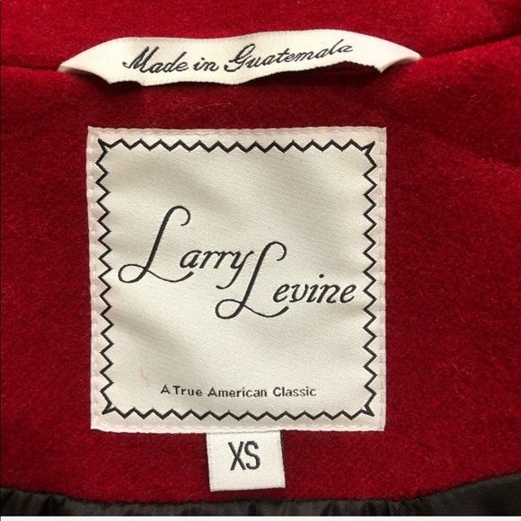 Larry Levine Double Breasted Pea Coat - Picture 5 of 5